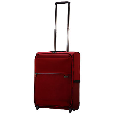 Samsonite Short-Lite 2-Wheel 55cm Cabin Suitcase Red